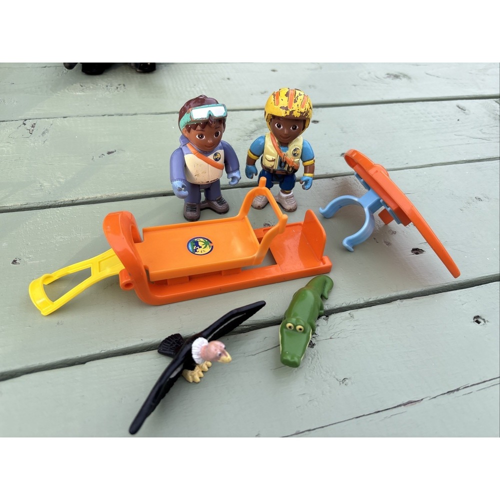 Go Diego Lot Dora the Explorer Figures Safari Arctic